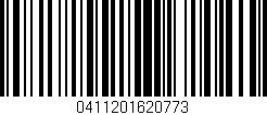 Código de barras (EAN, GTIN, SKU, ISBN): '0411201620773'