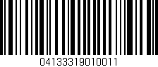 Código de barras (EAN, GTIN, SKU, ISBN): '04133319010011'