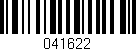 Código de barras (EAN, GTIN, SKU, ISBN): '041622'