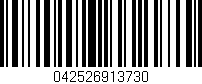 Código de barras (EAN, GTIN, SKU, ISBN): '042526913730'