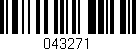 Código de barras (EAN, GTIN, SKU, ISBN): '043271'