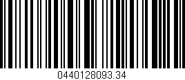 Código de barras (EAN, GTIN, SKU, ISBN): '0440128093.34'