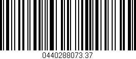 Código de barras (EAN, GTIN, SKU, ISBN): '0440288073.37'