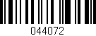 Código de barras (EAN, GTIN, SKU, ISBN): '044072'
