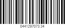 Código de barras (EAN, GTIN, SKU, ISBN): '0441297073.34'