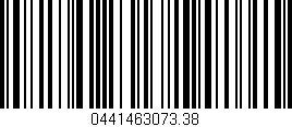 Código de barras (EAN, GTIN, SKU, ISBN): '0441463073.38'