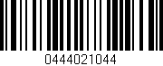 Código de barras (EAN, GTIN, SKU, ISBN): '0444021044'