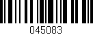 Código de barras (EAN, GTIN, SKU, ISBN): '045083'