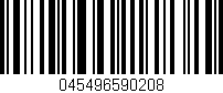 Código de barras (EAN, GTIN, SKU, ISBN): '045496590208'