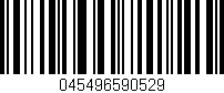 Código de barras (EAN, GTIN, SKU, ISBN): '045496590529'