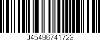 Código de barras (EAN, GTIN, SKU, ISBN): '045496741723'
