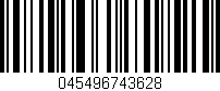 Código de barras (EAN, GTIN, SKU, ISBN): '045496743628'