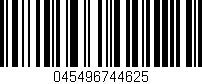 Código de barras (EAN, GTIN, SKU, ISBN): '045496744625'
