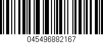 Código de barras (EAN, GTIN, SKU, ISBN): '045496882167'