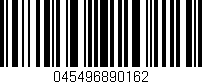 Código de barras (EAN, GTIN, SKU, ISBN): '045496890162'