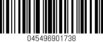 Código de barras (EAN, GTIN, SKU, ISBN): '045496901738'
