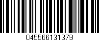 Código de barras (EAN, GTIN, SKU, ISBN): '045566131379'