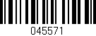 Código de barras (EAN, GTIN, SKU, ISBN): '045571'