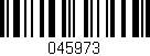 Código de barras (EAN, GTIN, SKU, ISBN): '045973'