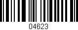 Código de barras (EAN, GTIN, SKU, ISBN): '04623'