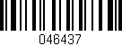 Código de barras (EAN, GTIN, SKU, ISBN): '046437'