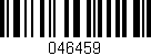 Código de barras (EAN, GTIN, SKU, ISBN): '046459'