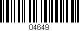 Código de barras (EAN, GTIN, SKU, ISBN): '04649'