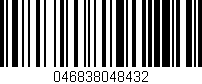 Código de barras (EAN, GTIN, SKU, ISBN): '046838048432'