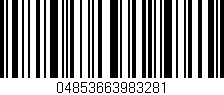 Código de barras (EAN, GTIN, SKU, ISBN): '04853663983281'