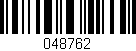 Código de barras (EAN, GTIN, SKU, ISBN): '048762'