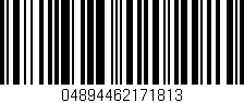 Código de barras (EAN, GTIN, SKU, ISBN): '04894462171813'