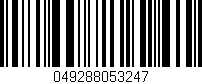 Código de barras (EAN, GTIN, SKU, ISBN): '049288053247'