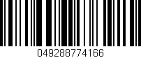 Código de barras (EAN, GTIN, SKU, ISBN): '049288774166'
