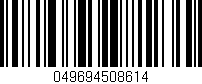 Código de barras (EAN, GTIN, SKU, ISBN): '049694508614'