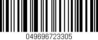 Código de barras (EAN, GTIN, SKU, ISBN): '049696723305'