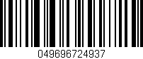 Código de barras (EAN, GTIN, SKU, ISBN): '049696724937'