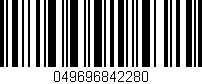 Código de barras (EAN, GTIN, SKU, ISBN): '049696842280'