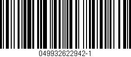 Código de barras (EAN, GTIN, SKU, ISBN): '049932622942-1'