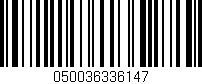 Código de barras (EAN, GTIN, SKU, ISBN): '050036336147'
