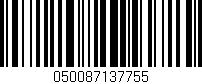 Código de barras (EAN, GTIN, SKU, ISBN): '050087137755'