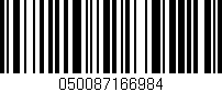 Código de barras (EAN, GTIN, SKU, ISBN): '050087166984'