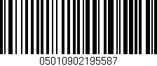 Código de barras (EAN, GTIN, SKU, ISBN): '05010902195587'