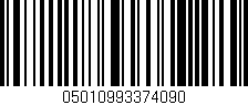 Código de barras (EAN, GTIN, SKU, ISBN): '05010993374090'