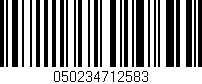 Código de barras (EAN, GTIN, SKU, ISBN): '050234712583'