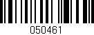 Código de barras (EAN, GTIN, SKU, ISBN): '050461'