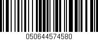 Código de barras (EAN, GTIN, SKU, ISBN): '050644574580'