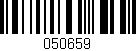 Código de barras (EAN, GTIN, SKU, ISBN): '050659'