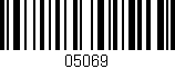Código de barras (EAN, GTIN, SKU, ISBN): '05069'