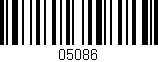 Código de barras (EAN, GTIN, SKU, ISBN): '05086'