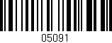 Código de barras (EAN, GTIN, SKU, ISBN): '05091'